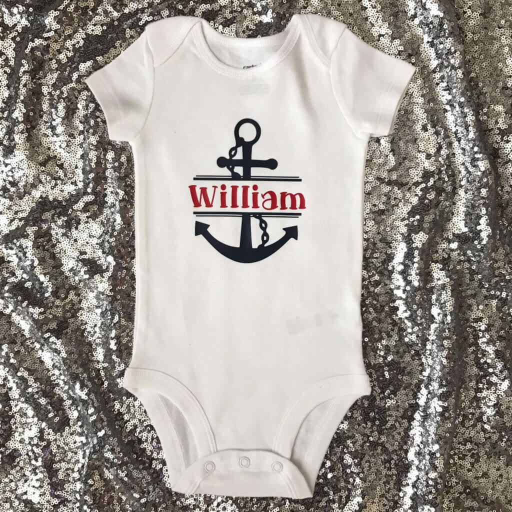 Anchor Onesie - Sophie Gallo Design