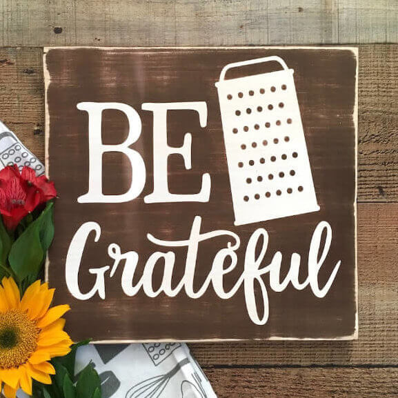 Be Grateful - Sophie Gallo Design