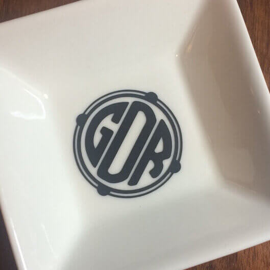 Monogram Dish - Sophie Gallo Design